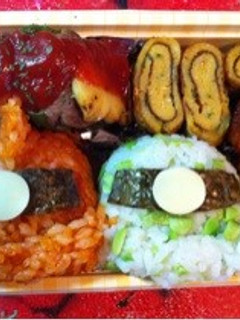美容師彼ごはん★ザク&シャア専用ザク-レシピのメイン写真