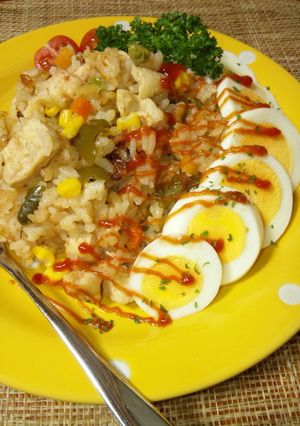 炊飯器☆チキンライス-レシピのメイン写真