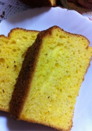 超簡単... かぼちゃのシフォンケーキ-レシピのメイン写真