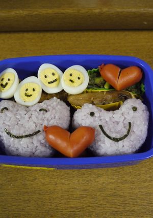ハートさん弁当-レシピのメイン写真