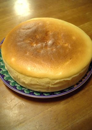 半熟スフレチーズケーキ-レシピのメイン写真