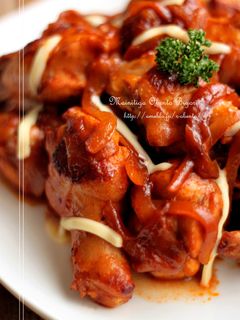 簡単旨い!鶏手羽のケチャップ煮-レシピのメイン写真