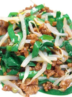 もやしとニラの肉味噌和え-レシピのメイン写真