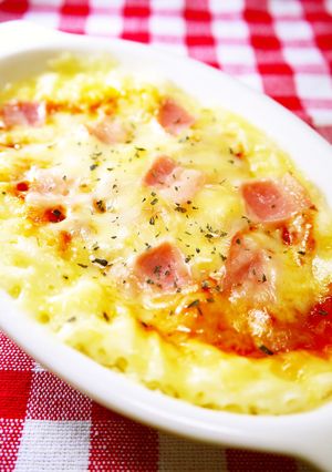 朝食＆ランチに♪レンジ☆HMピザ蒸しパン-レシピのメイン写真