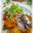 Cafe風★照り焼きジンジャー月見丼★