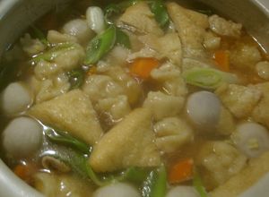 皆ぽかぽか！中力粉でもちもち‼すいとん鍋-レシピのメイン写真