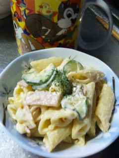 隠し味は麺つゆ☆我が家のマカロニサラダ-レシピのメイン写真