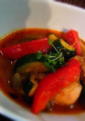 レッドカレー-レシピのメイン写真