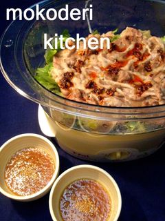 豚レタス蒸し~新玉葱ソースで~-レシピのメイン写真