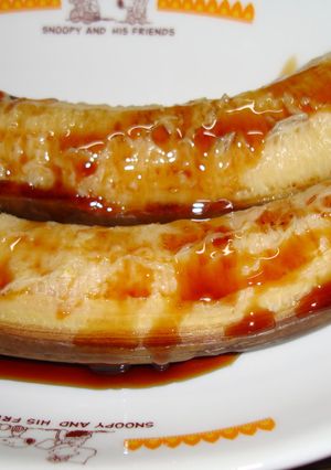 酸味のきいた蒸しバナナ-レシピのメイン写真