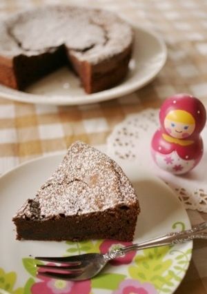 ＊外サックリ・中しっとりガトーショコラ＊-レシピのメイン写真