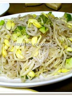 糸こんにゃくと豆もやしのピリ辛炒め-レシピのメイン写真