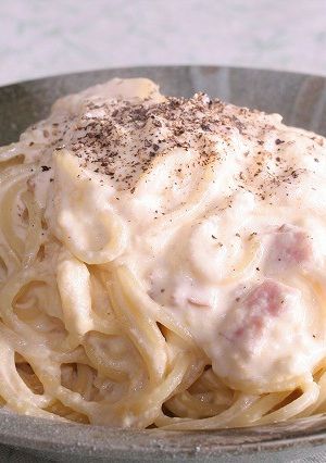 生クリームを使わない!!カルボナーラ-レシピのメイン写真