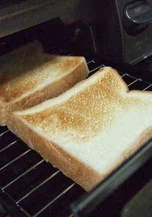 節電♪ガスでトースト-レシピのメイン写真