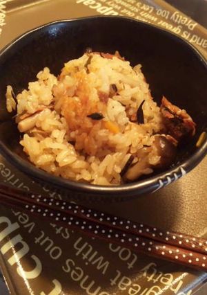 さんま缶で炊き込みご飯-レシピのメイン写真