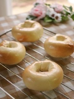 *もっちもちのベーグル*-レシピのメイン写真