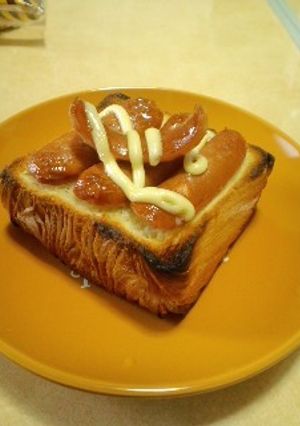 美味★簡単!おやつトースト-レシピのメイン写真