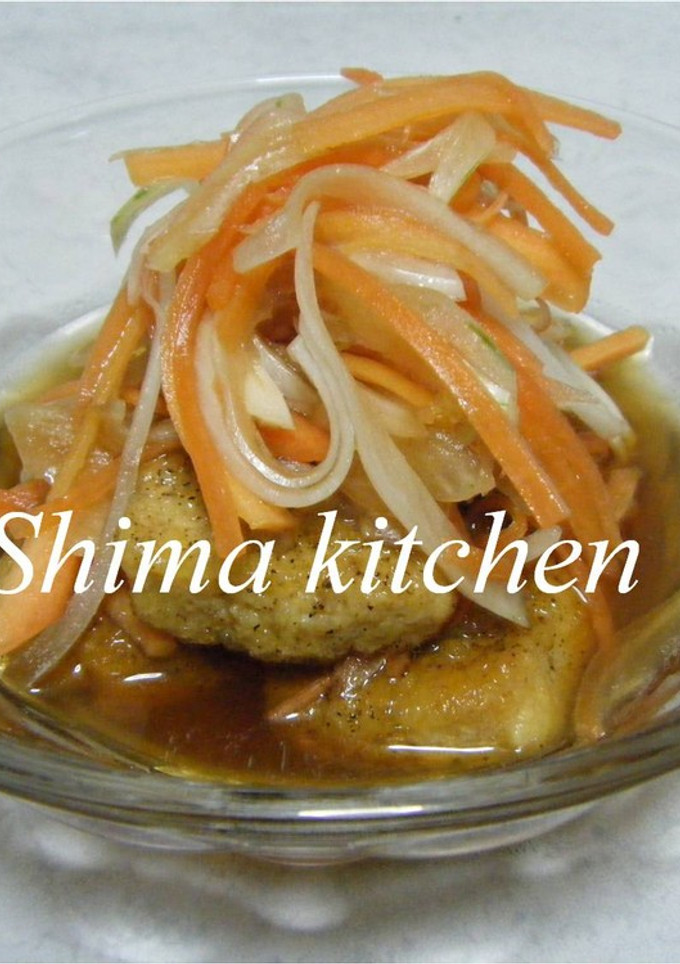凍み豆腐の南蛮漬け♪　-レシピのメイン写真