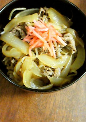 牛丼-レシピのメイン写真