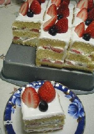 ショートケーキ-レシピのメイン写真