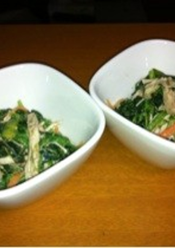 ほうれん草の胡麻和え風サラダ☆-レシピのメイン写真