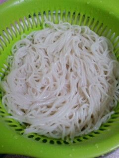 ☆レンジde素麺…茹でましょう♪♪♪-レシピのメイン写真