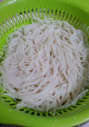 ☆レンジde素麺…茹でましょう♪♪♪-レシピのメイン写真