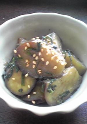 茄子の生姜醤油焼き☆青じそ風味-レシピのメイン写真