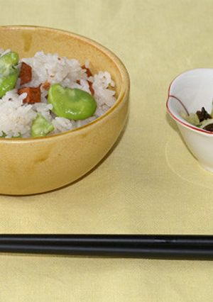 コンベジとそら豆のご飯-レシピのメイン写真