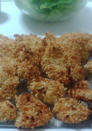 鶏のアーモンド揚げ♪-レシピのメイン写真