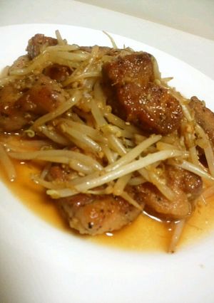 豚ロース肉ともやしのスタミナ炒め-レシピのメイン写真