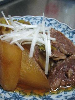 牛肉と大根のオイスターソース煮-レシピのメイン写真