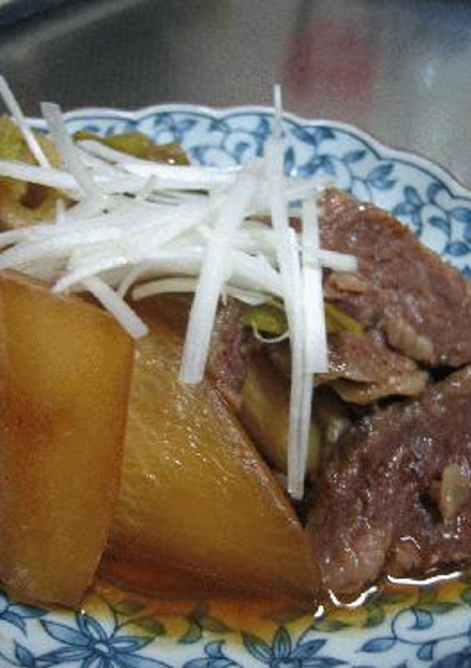 牛肉と大根のオイスターソース煮-レシピのメイン写真