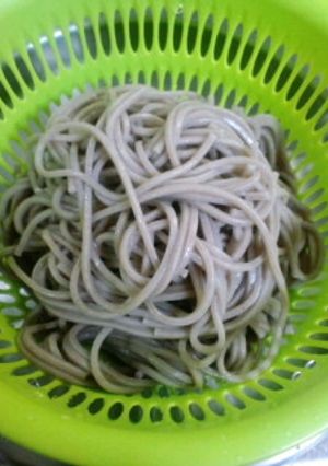 ☆レンジdeお蕎麦…茹でましょう♪♪♪-レシピのメイン写真