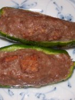 ピーマンの肉詰め焼き-レシピのメイン写真