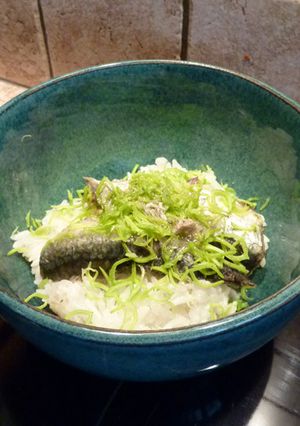 ３分でイワシ丼-レシピのメイン写真