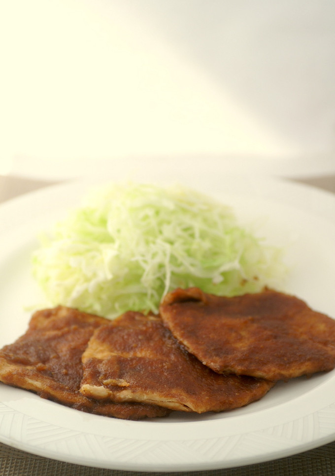 大豆たんぱく大判のしょうが焼き-レシピのメイン写真