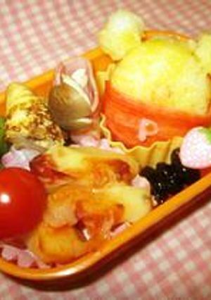 キャラ弁　簡単ぷ～さん！！-レシピのメイン写真