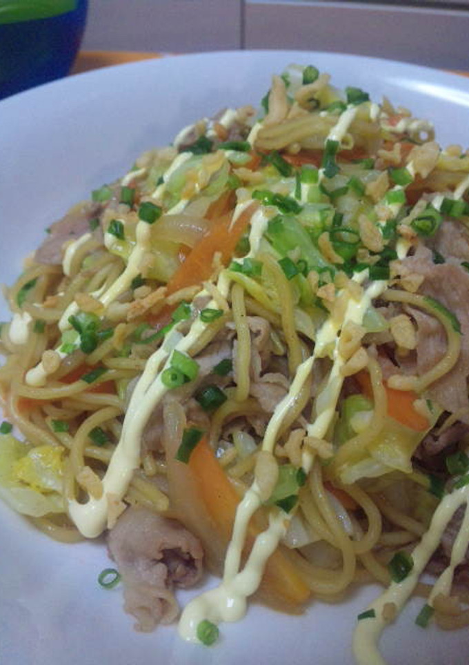 ｱｯｻﾘ旨ぁ♪◇マヨポン焼きそば◇-レシピのメイン写真