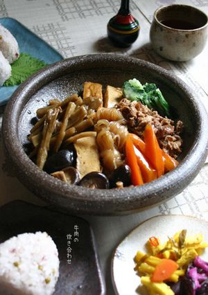 ストック物【じゅんわり牛肉の炊き合わせ】-レシピのメイン写真