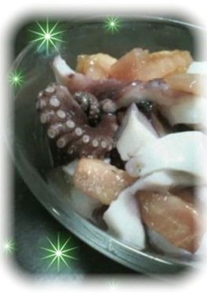タコとトマトのカルパッチョン♪-レシピのメイン写真