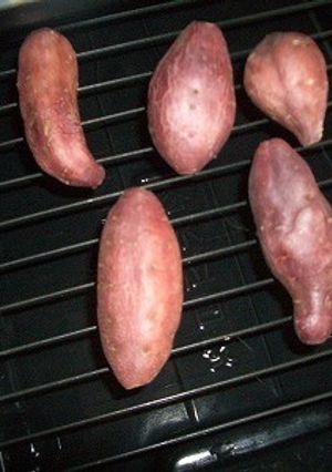 簡単節電焼き芋-レシピのメイン写真