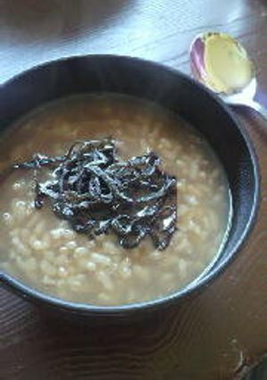*茶がゆには塩こんぶ〜*-レシピのメイン写真