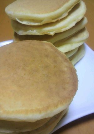 カルピスでパンケーキ☆ノンオイルです-レシピのメイン写真