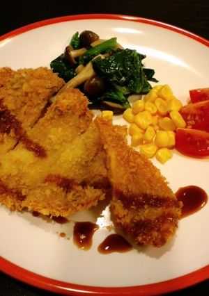 節約豚薄切り肉を重ねてﾐﾙﾌｨｰﾕｶﾂ☆-レシピのメイン写真
