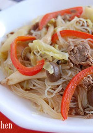 カレー焼きビーフン-レシピのメイン写真