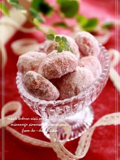 ✽ストロベリースノーボール✽-レシピのメイン写真