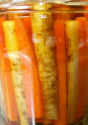簡単★ポリポリめんつゆごぼう　保存食-レシピのメイン写真