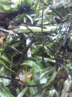 水菜のマヨゴマサラダ-レシピのメイン写真
