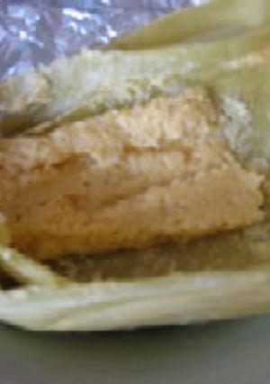 Tamal asado de elote2 タマルアサードデエローテ２（予算約１０００コロン）-レシピのメイン写真